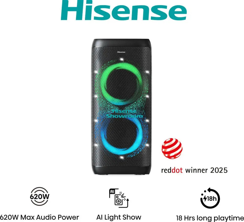Hisense 620W Party Speaker |Thunder