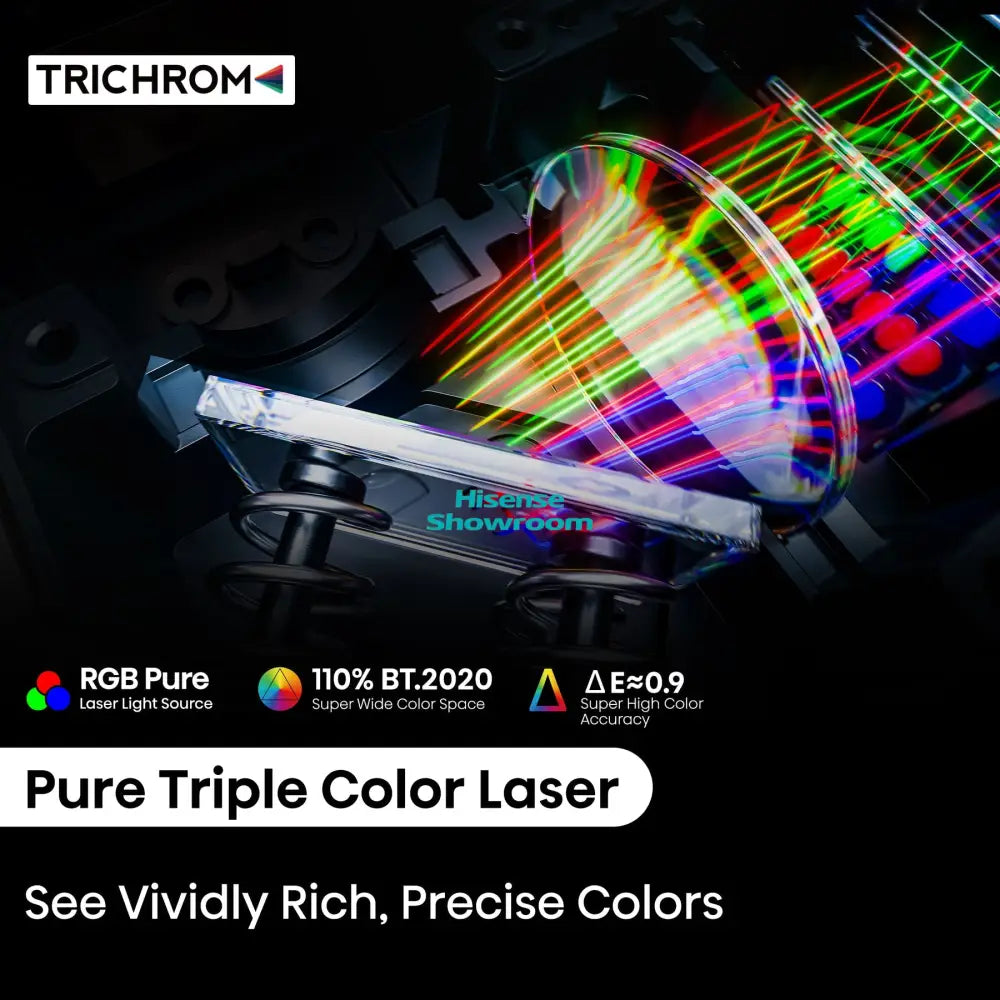 Hisense 65’’ upto 300’’ Smart 4K Mini Laser Projector | C2 Ultra