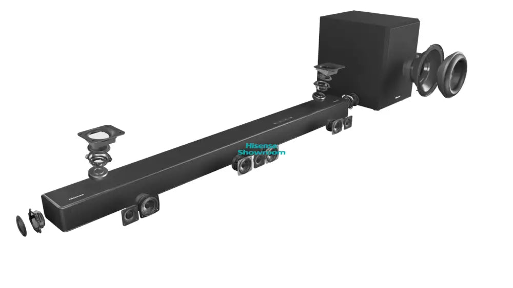 Hisense 7.1.2 Channel 570W Soundbar with Wireless Subwoofer | U5120GW + 
