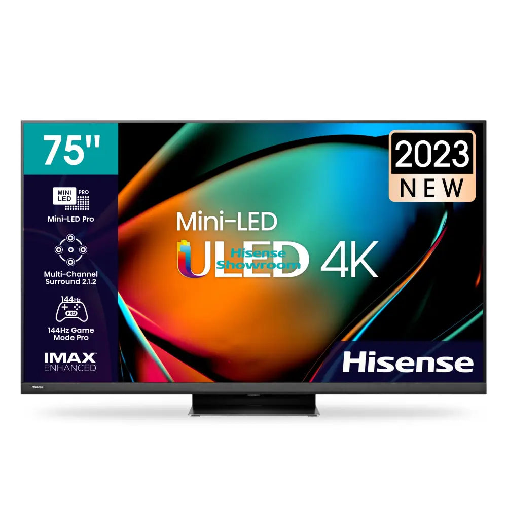 Hisense 75″ Mini-LED Pro ULED Smart 4K TV | 75U8K/N