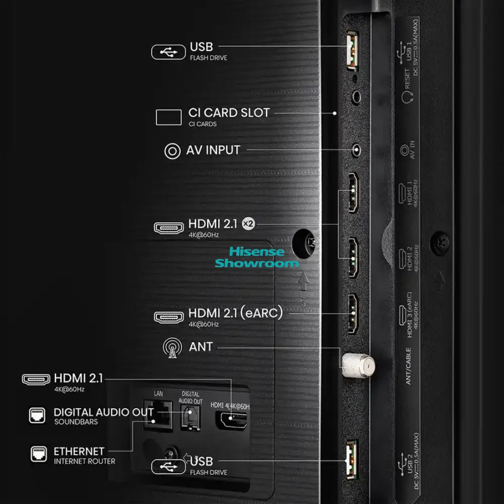 Hisense 85’’ QLED Smart 4K TV | 85Q6N