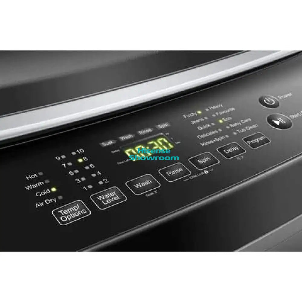 Hisense 8kg Fully Automatic Top Load Washing Machine | Wash & Rinse | Titanium Silver | WTJA/WTJD802T