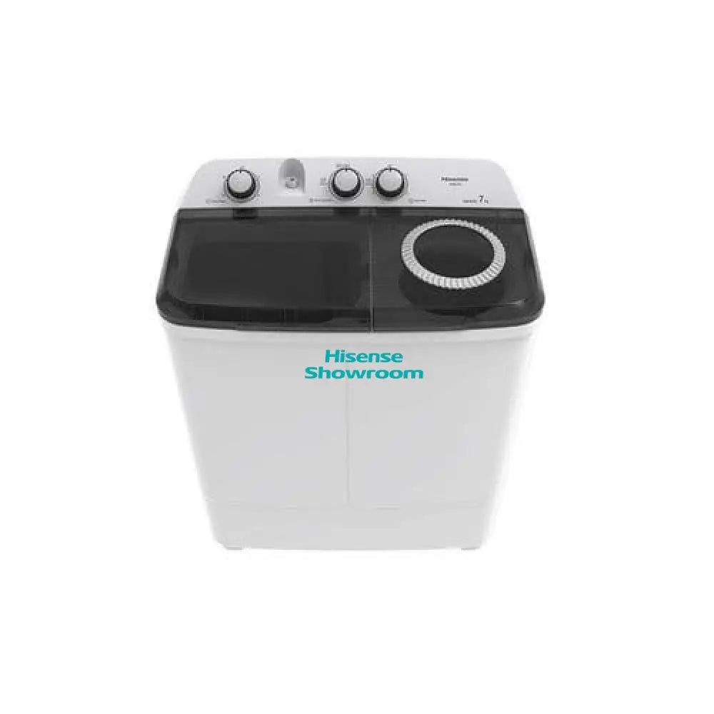 Hisense 8kg Semi Automatic (Manual) Wash & Dry Top Load Washing Machine | White | WSXL801