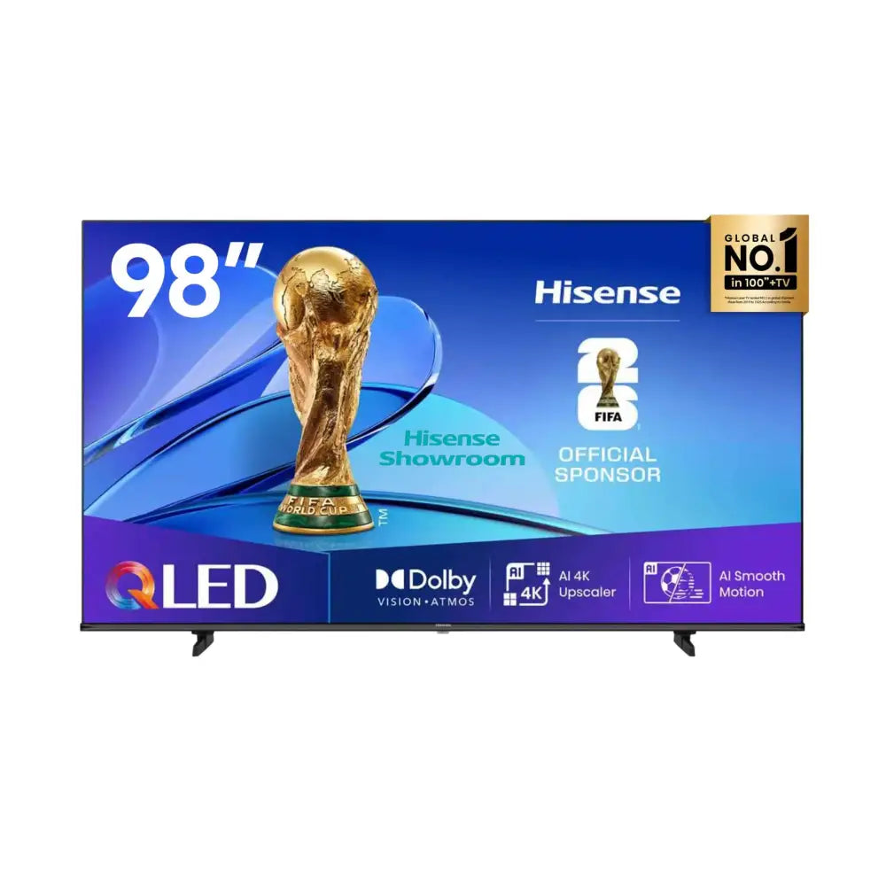 Hisense 98″ QLED Smart 4K TV | 98Q6Q