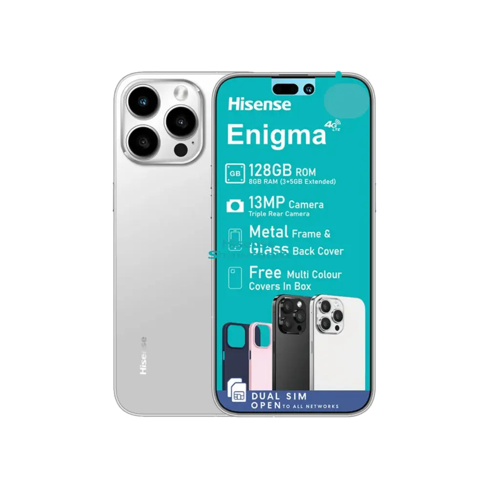 Hisense Enigma Smartphone (White 128GB)