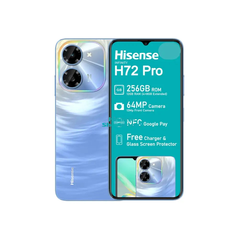 Hisense H72 Pro Smartphone (Blue 256GB)