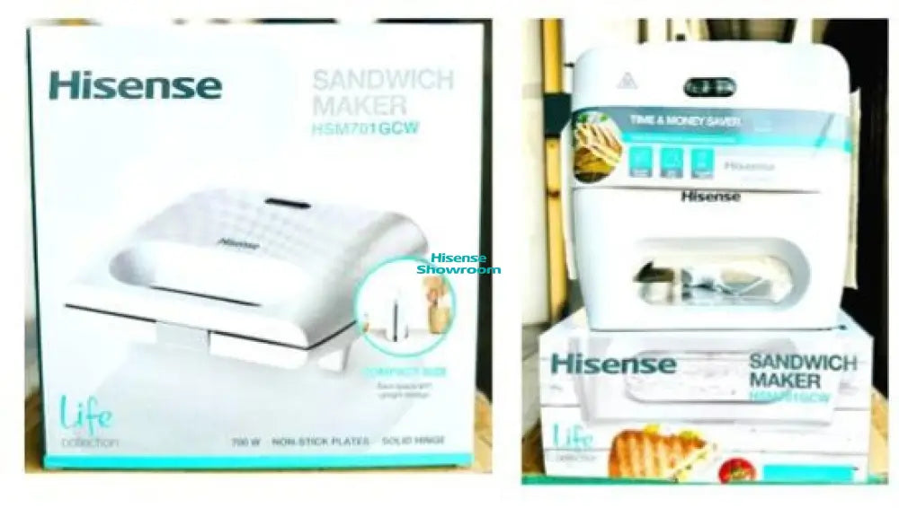 Hisense Mini Grill Sandwhich Maker | HSM701GCW