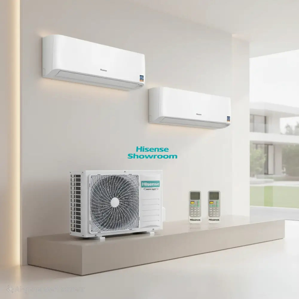 Hisense Multi Split Air Conditioner | Inverter | Style 2 + 1 (2 Indoor Unit + 1 Outdoor Unit)