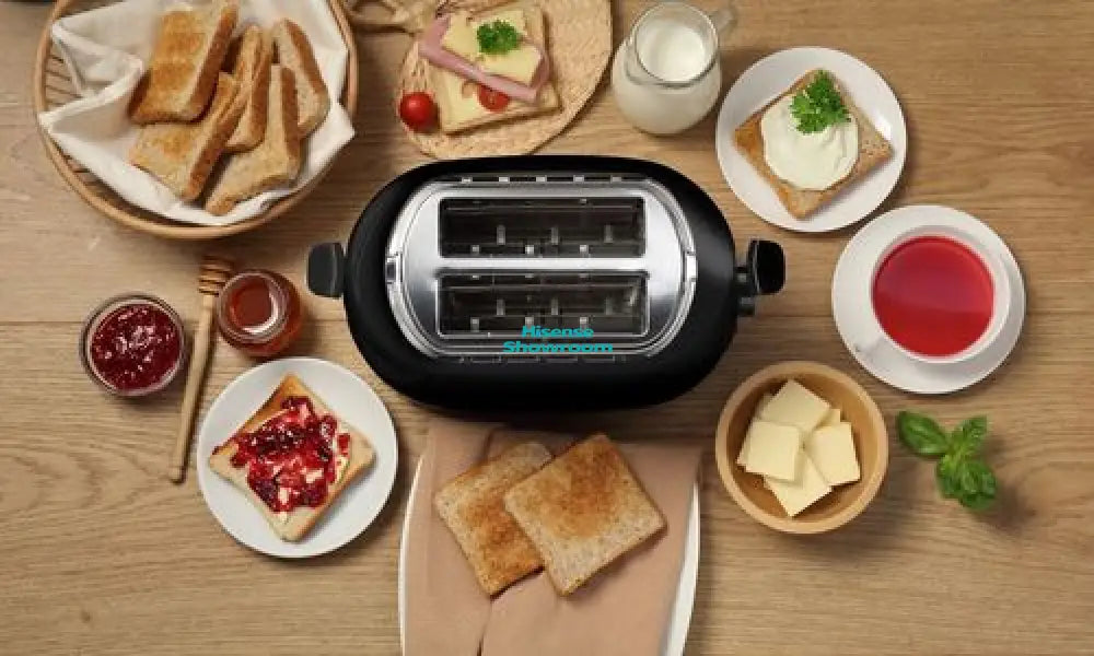 Hisense Toaster | Black | HT850BK – Hisense Showroom Tanzania