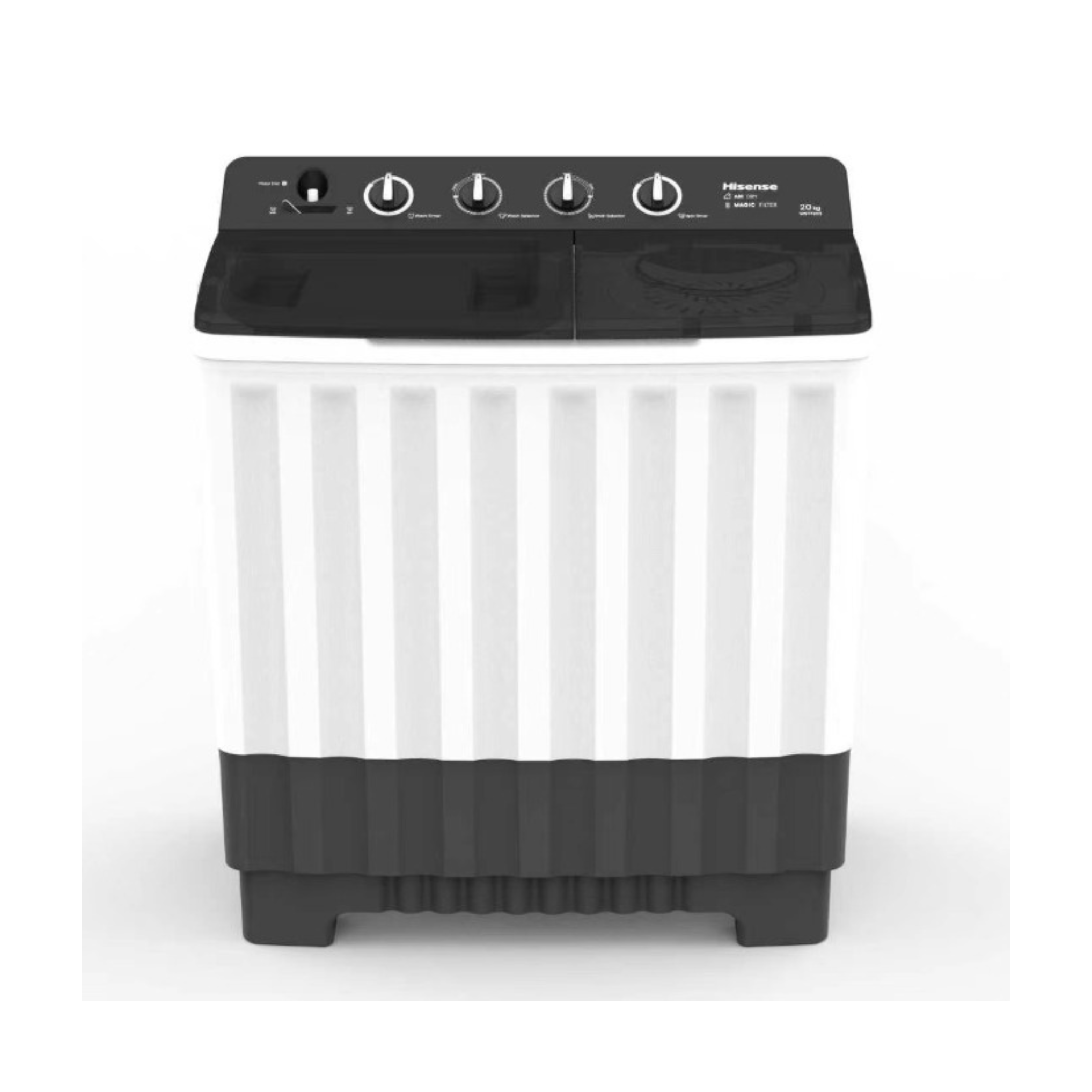 Hisense 20kg Semi Auto (Manual) Twin Tub Washing Machine | WSTF203