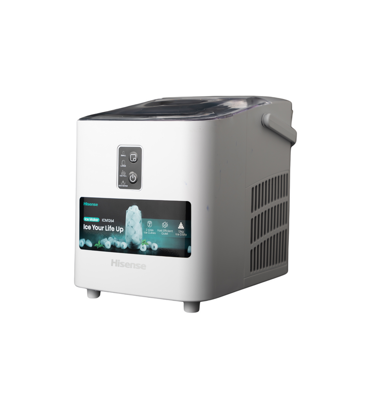 Hisense 12kg Auto Ice Maker | White | ICM1264