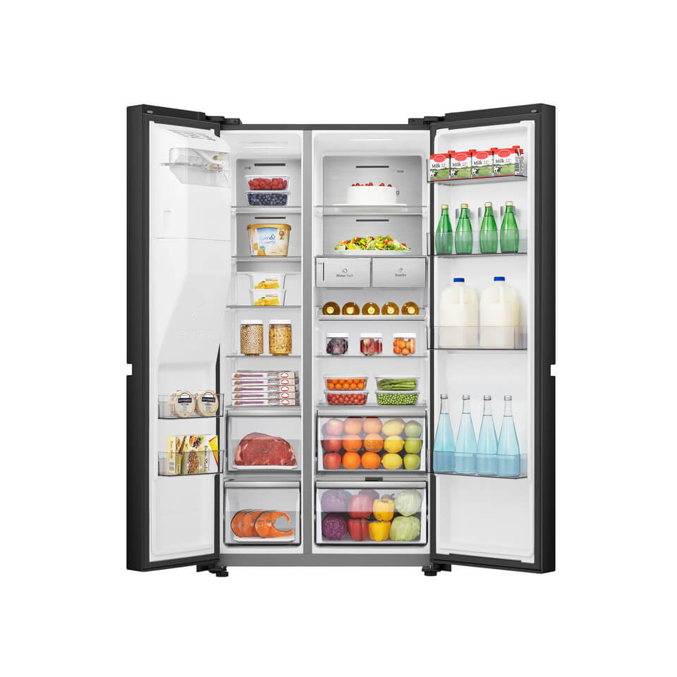 Hisense 601L No Frost Side by Side Fridge | H780SB-IDL