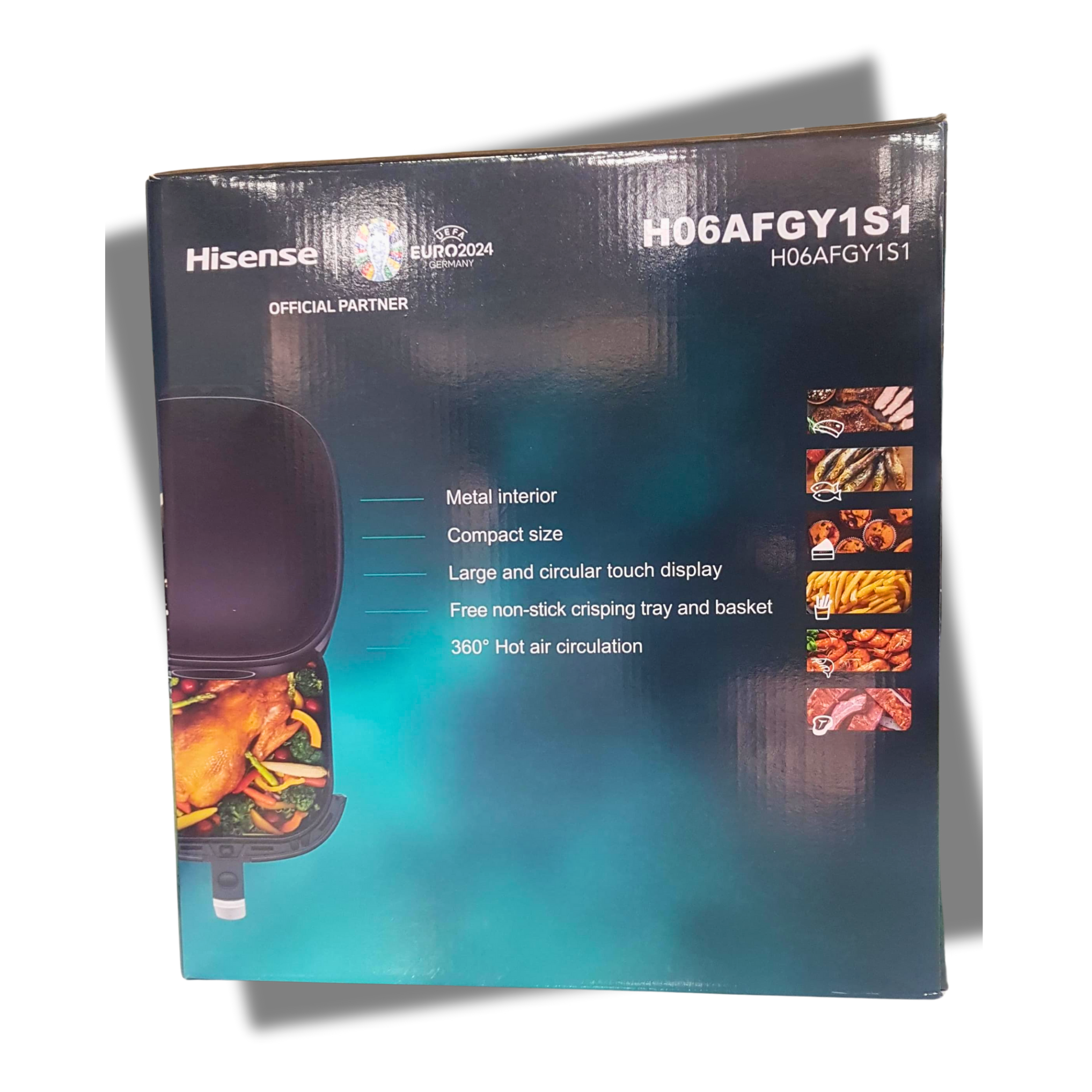 Hisense 5.2L Air Fryer | Black | H06AFGY1S1