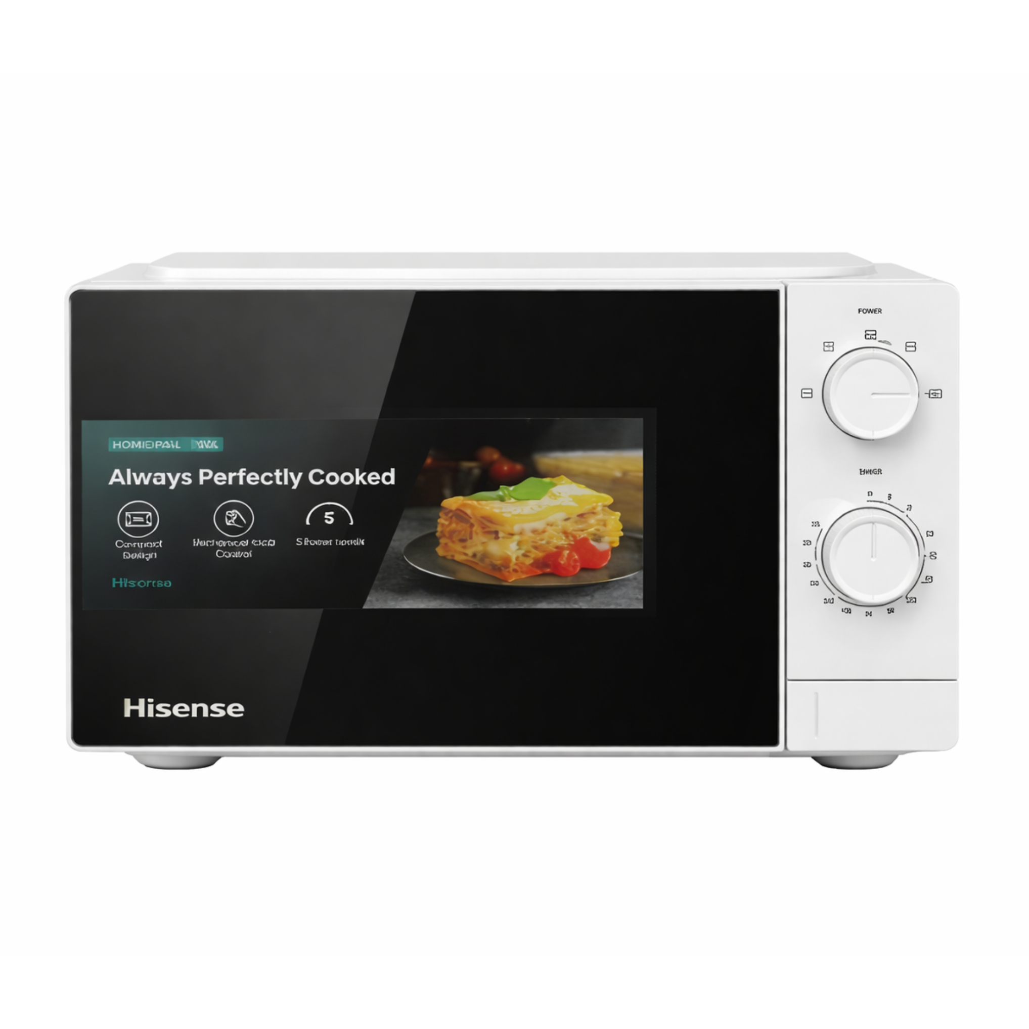 Hisense 20L Manual Microwave | White | H20MOWS14
