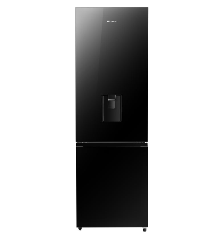 Hisense 347L Double Door Fridge | Black Mirror | Water Dispenser | H450BMIB-WD