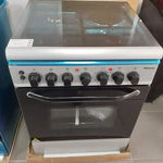 Hisense 60 x 60 Cooker - 3 Gas Burners & 1 Electric Stove & Electric Oven | HF631GEES