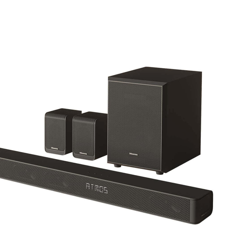 Hisense 5.1ch 340w + Dolby Atmos Wireless Subwoofer & Speaker | AX5100G