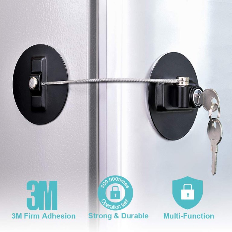 Fridge Security - Fridge Lock with Keys