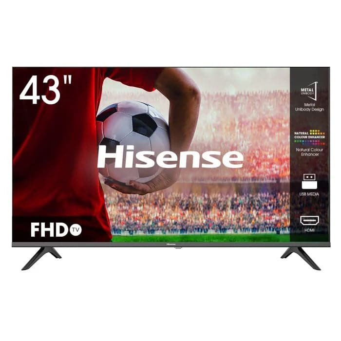 Hisense 43 Full HD LED TV, TV ya Kawaida